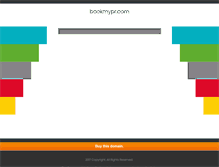 Tablet Screenshot of bookmypr.com